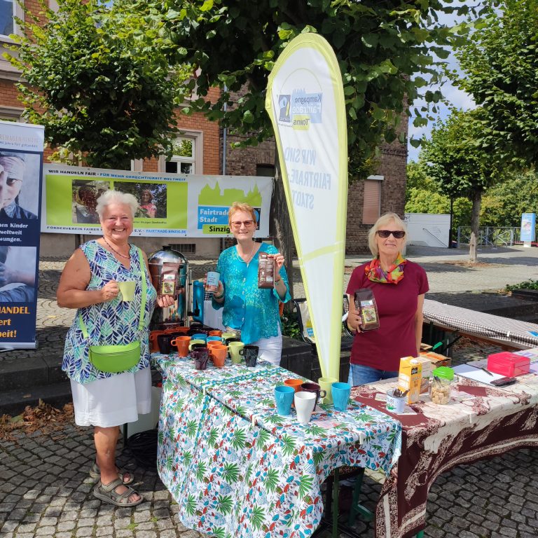 Fairer Sinziger Stadtkaffee beim Tag der Vielfalt